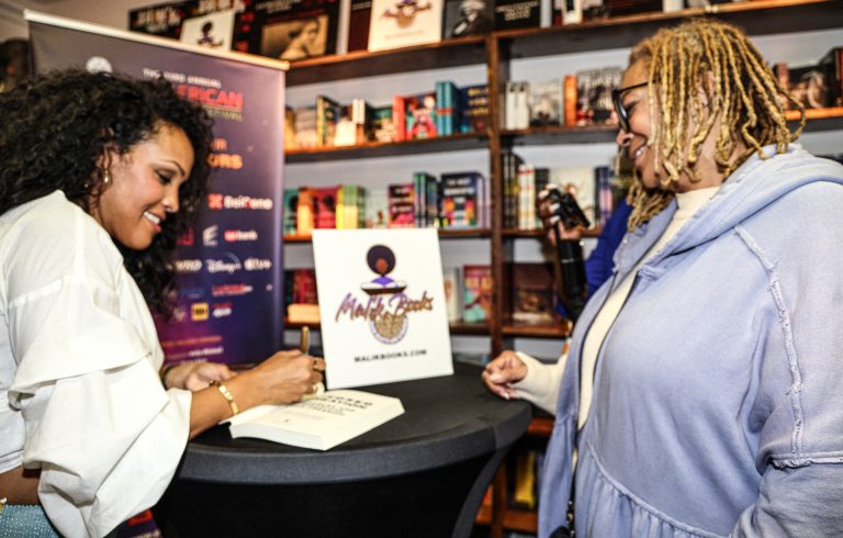 PAFF book signing for Aida Mariam Davis, Kindred Creation: Parables and Paradigms for Freedom.