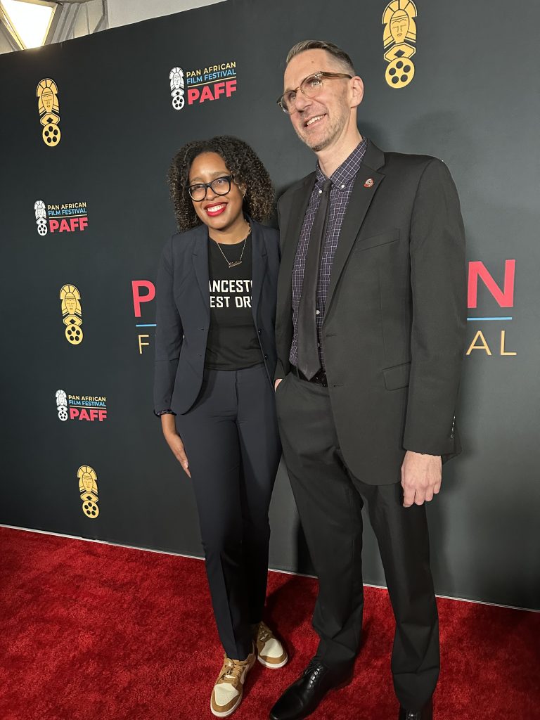 Culver City Councilmember Yasmine-Imani McMorrin and Vice-Mayor Freddy Puza